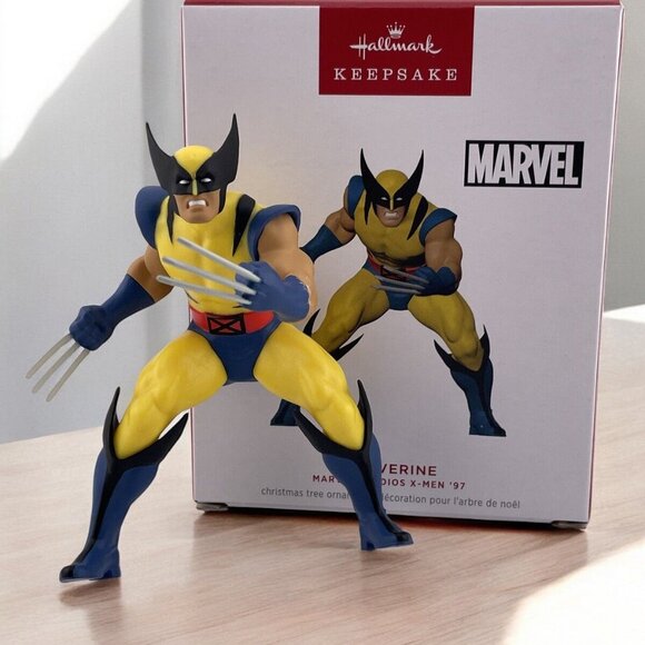 2024 Hallmark Marvel Studios X-Men '97 Wolverine Keepsake Ornament - Picture 1 of 14